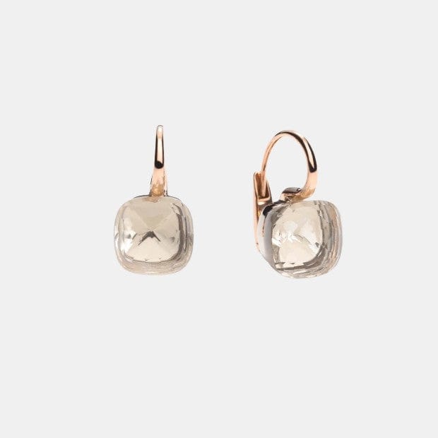 Boucles d'oreilles Nudo Or Topaze 18ct