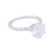 Bague 53 Solitaire - Bague en platine 950 sertie d’un diamant 1,71 ct 58 Facettes 33585