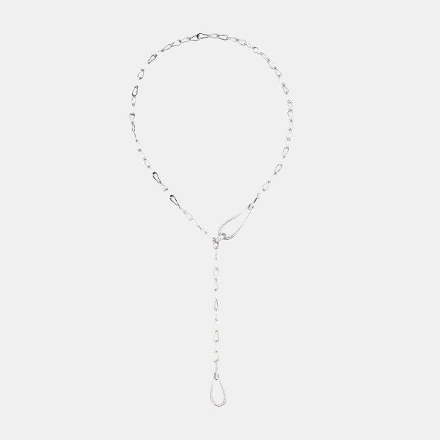 Collier Fantina Or blanc Diamant 0.6ct