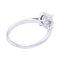 Bague 52 Bague solitaire en or blanc 750 sertie d’un diamant 1,36 ct 58 Facettes 32183