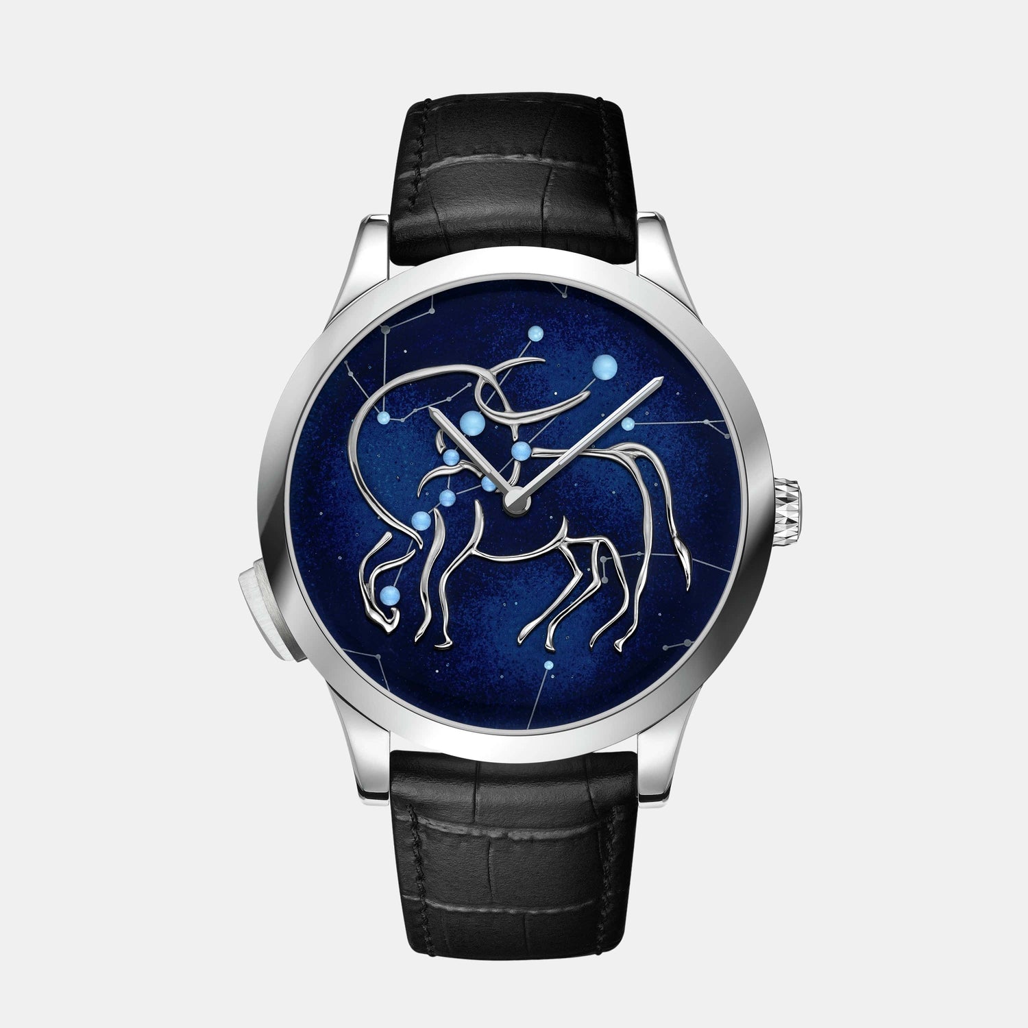 Montre Zodiaque Or blanc  