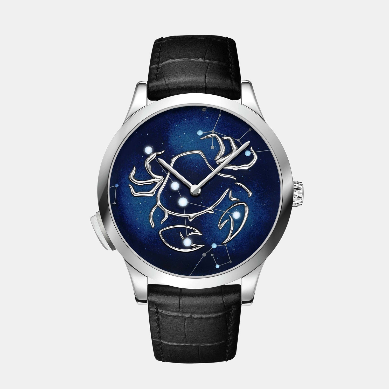 Montre Zodiaque Or blanc  