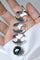 Bracelet Georg Jensen - Bracelet articulé en argent avec hématite (modèle 130B) 58 Facettes