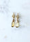 Boucles d'oreilles Boucles d'oreilles pendantes goutte en or jaune et citrine 58 Facettes