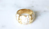 Bague 52 Van Cleef & Arpels - Bague jonc en or jaune et diamants 58 Facettes