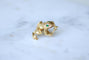 Bague 51.5 Bague grenouille en or jaune 18k et diamants, yeux émeraudes 58 Facettes