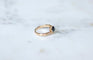 Bague 53 Bague Toi et Moi en or rose 18kt et platine, saphir et diamants 58 Facettes