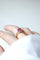 Bague 59.5 Bague tourmaline rose et diamants baguette en or jaune 18k 58 Facettes