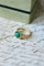 Bague 56 Van Cleef & Arpels - Bague Perlée Couleurs en or jaune et malachite 58 Facettes