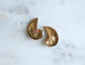Boucles d'oreilles Boucles d’oreilles coquillage en or rose 18 ct et diamants 58 Facettes
