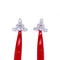 Boucles d'oreilles Boucles d’oreilles pendantes Art déco en or 18 carats, diamants et corail 58 Facettes
