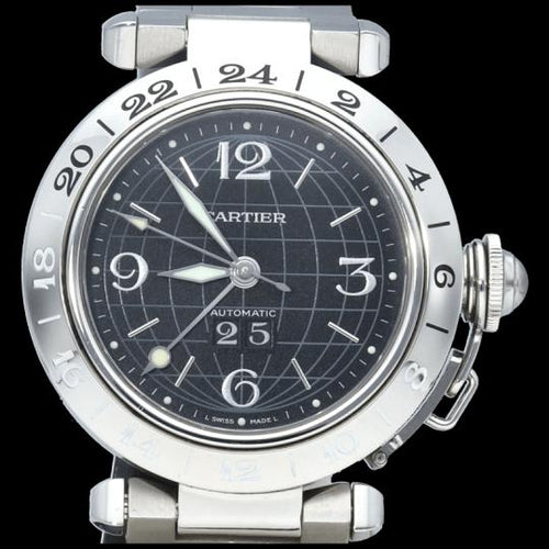 Montre Cartier Montre Pasha Gmt 58 Facettes MT45226