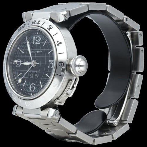 Montre Cartier Montre Pasha Gmt 58 Facettes MT45226