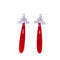 Boucles d'oreilles Boucles d’oreilles pendantes Art déco en or 18 carats, diamants et corail 58 Facettes