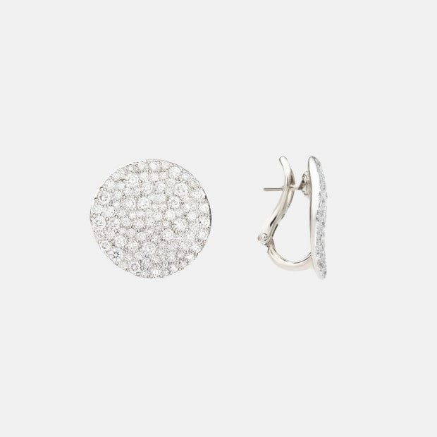 Boucles d'oreilles Sabbia Or blanc Diamant 3.6ct