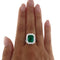 Bague Guidetti - Bague en or blanc avec émeraude 5,12 ct et diamants 58 Facettes G3552