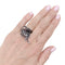 Bague 51 Boucheron Animaux de Collection - Bague Cypris, le Cygne en or blanc, saphirs, diamants 58 Facettes 34866