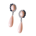 Boucles d'oreilles Boucles d'oreilles or blanc diamants et saphirs 58 Facettes