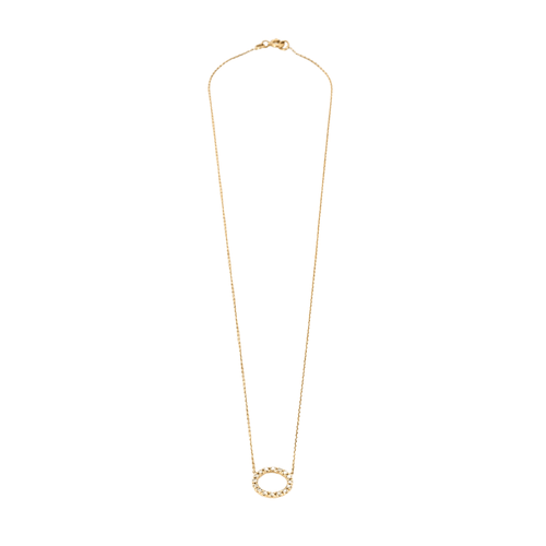 Collier Collier or jaune et diamants 58 Facettes