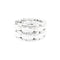 Bague 54 Chanel Ultra - Bague grand modèle en or blanc et céramique blanche 58 Facettes 35312