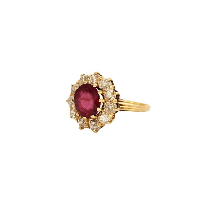 Bague 48.5 Bague Pompadour Tourmaline 58 Facettes 32600158