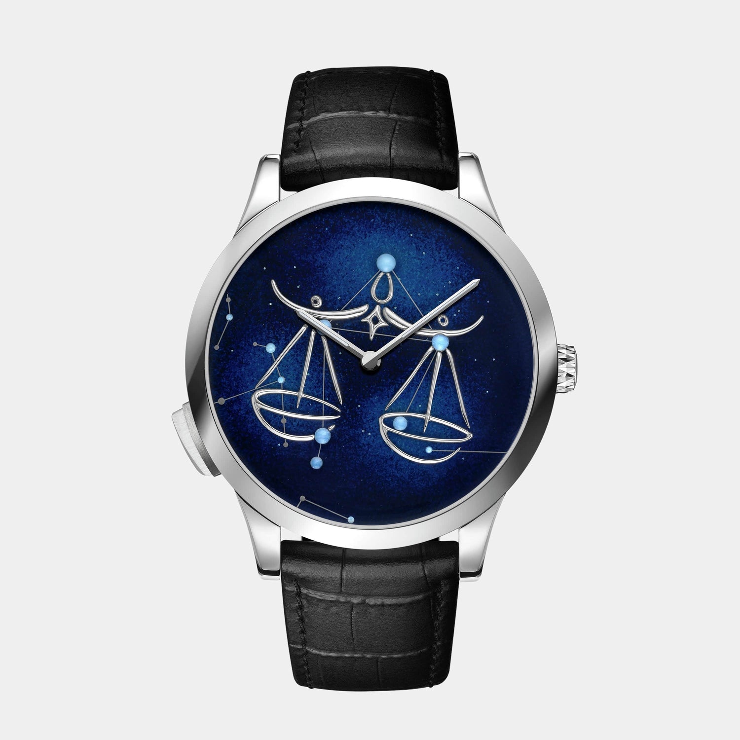 Montre Zodiaque Or blanc  