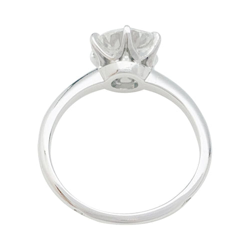 Bague 53 Solitaire - Bague en platine 950 avec diamant 2,23 ct 58 Facettes 31441