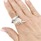 Bague 51 Boucheron Animaux de Collection - Bague « Cypris, le Cygne » en or blanc, diamants et rubis 58 Facettes 34865