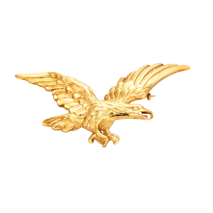 Broche Broche aigle en vol 58 Facettes 37000023