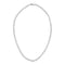 Collier Collier rivière or blanc et diamants. 58 Facettes 34933