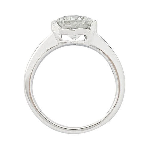 Bague 50 De Beers - Bague solitaire en platine 950 sertie d’un diamant 1,82 ct 58 Facettes 31889