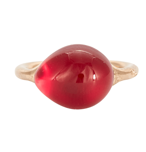 POMELLATO ring - Rouge Passion - Synthetic rose and ruby ​​ring 58 Facettes DV0636-2