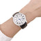 Montre Cartier Ronde Solo - Montre en acier sur bracelet cuir 58 Facettes 34831