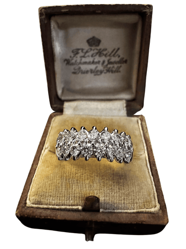 Bague 54 Bague Diamants 1,5 ct 58 Facettes