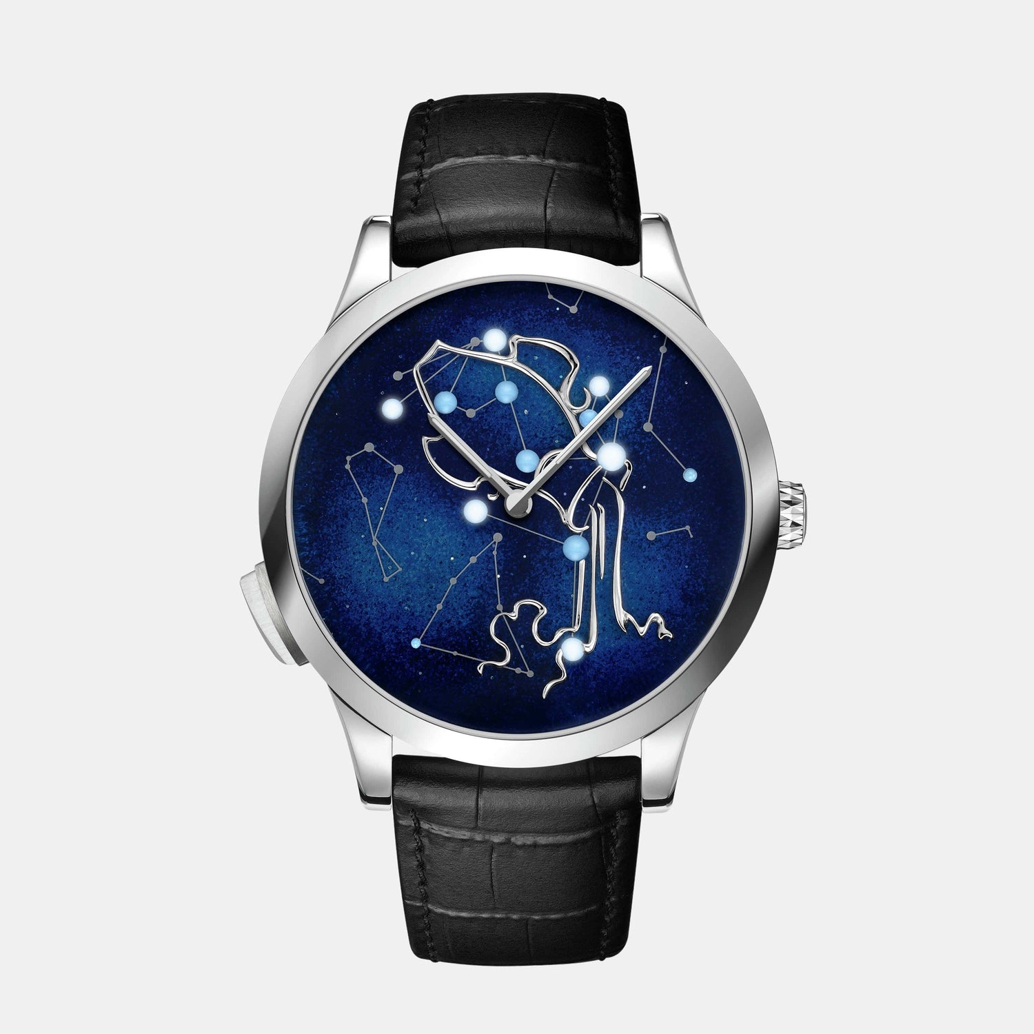 Montre Zodiaque Or blanc  