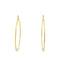 Boucles d'oreilles Boucles d'oreilles créoles en or jaune 14 carats 58 Facettes UN0129