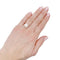 Bague 52 Bague solitaire en or blanc et platine sertie d’un diamant 58 Facettes 32492
