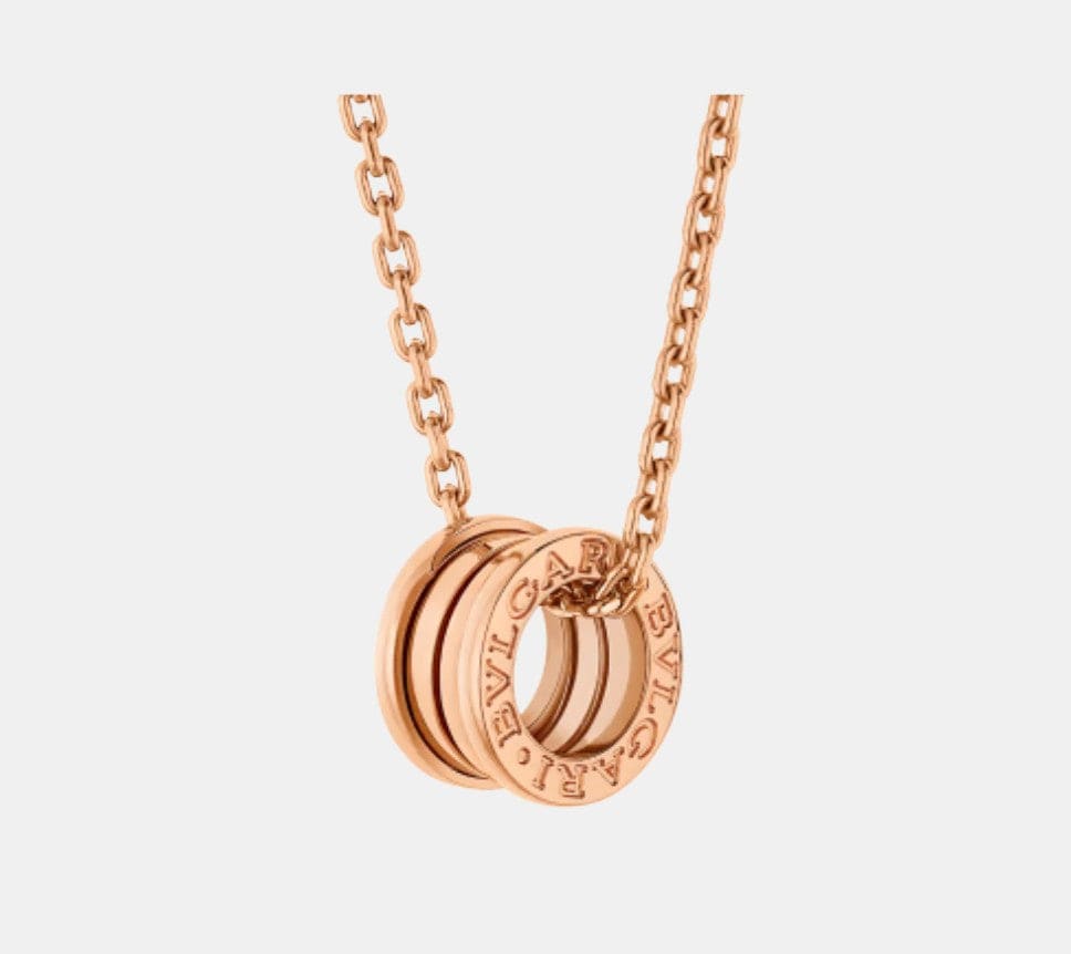Collier B.Zero1 Or rose 