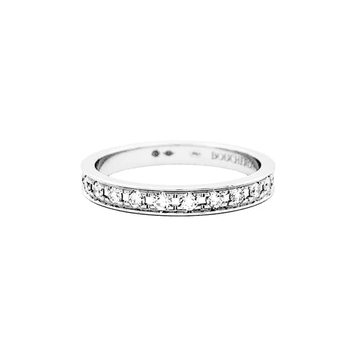 Bague 51 Boucheron Beloved - Alliance en platine 950 et diamants 58 Facettes 35168