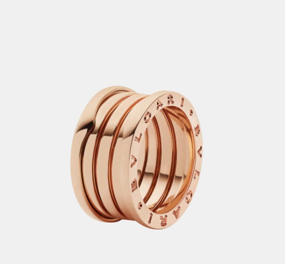 Bague B.Zero1 Or rose 