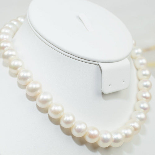 Collier Collier de perles d’eau douce en or jaune 585 58 Facettes 2272