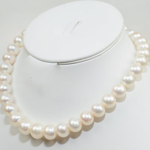 Collier Collier de perles d’eau douce en or jaune 585 58 Facettes 2272