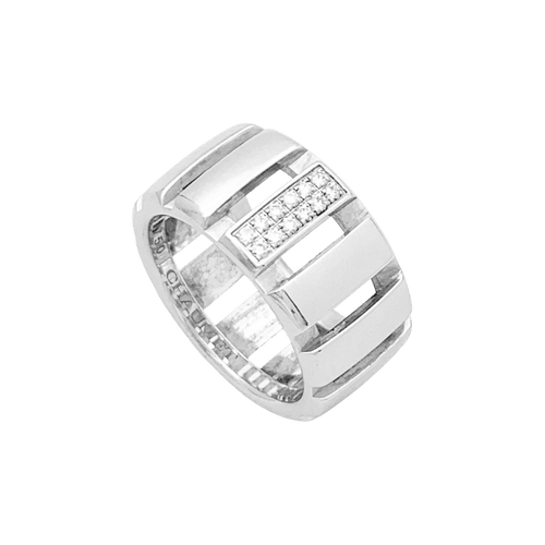Bague 50 Bague Chaumet, "Class One", or blanc, diamants. 58 Facettes 31607