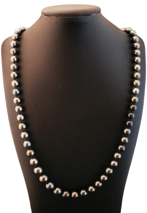 Collier Sautoir de Perles de culture, fermoir invisible, Or 58 Facettes