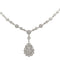 Collier Collier en or blanc & diamants 58 Facettes