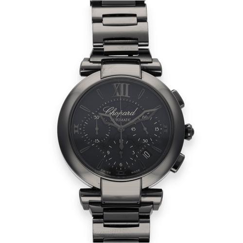 Montre Montre Chopard Imperiale Chronographe 40 mm DLC Full Black – Ref. 388549-3005 – Automatique – Vers 2020 58 Facettes FB10803
