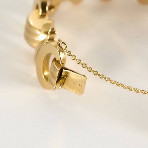 Bracelet Bracelet souple en or jaune 58 Facettes ENG10339