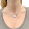 Collier Collier Dinh Van, "Menottes", or blanc et diamants. 58 Facettes 35223