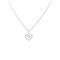 Collier Collier O.J.Perrin,"Coeur Légende", or blanc. 58 Facettes 34319
