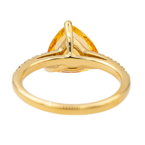 Bague 53 Bague  Or jaune Citrine, Grenat 58 Facettes 4167003RV